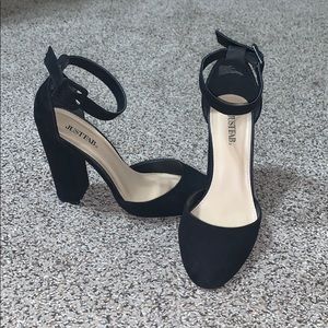 JustFab Black heels